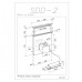 Встраиваемая вытяжка Sirius SDD2EMIX60