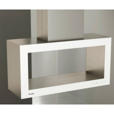 Вытяжка PANDO I-960/100 INOX - CRISTAL BLANCO BRILLANTE V.1250 ECO SEC Вытяжка PANDO I-960/100 INOX - CRISTAL BLANCO BRILLANTE V.1250 ECO SEC