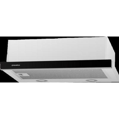 Встраиваемая вытяжка MAUNFELD vs light 60 white glass b (белый+черное стекло)