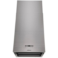 Островная вытяжка Konigin Geometry Inox/Black Glass