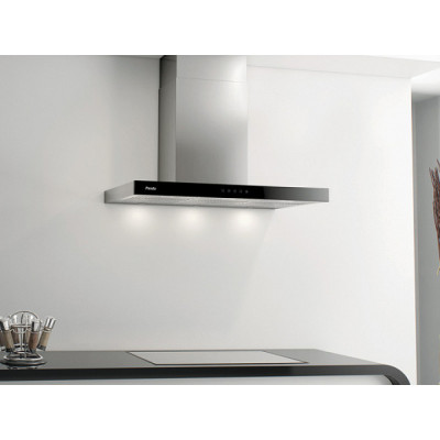 Вытяжка PANDO P-826/90 INOX - TOUCH CRISTAL NEGRO V.750 SEC Вытяжка PANDO P-826/90 INOX - TOUCH CRISTAL NEGRO V.750 SEC