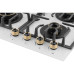Варочная поверхность WEISSGAUFF HGG 644 WG Premium Brass Варочная поверхность WEISSGAUFF HGG 644 WG Premium Brass