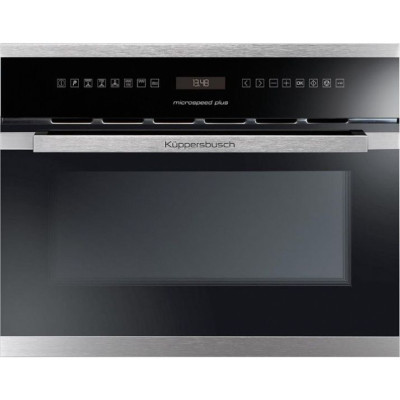 Микроволновая печь KUPPERSBUSCH EMWK 6551.0 J1 черное стекло Микроволновая печь KUPPERSBUSCH EMWK 6551.0 J1 черное стекло