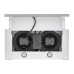Вытяжка KRONASTEEL KAMILLA Sensor 600 inox/black glass 2M Вытяжка KRONASTEEL KAMILLA Sensor 600 inox/black glass 2M