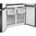 Холодильник WEISSGAUFF WCD 450 Rock Glass NoFrost Inverter Холодильник WEISSGAUFF WCD 450 Rock Glass NoFrost Inverter