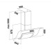 Вытяжка Falmec ADARA90BLACKGLASS Вытяжка Falmec ADARA90BLACKGLASS