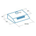 Вытяжка CATA P 3050 WH/C Вытяжка CATA P 3050 WH/C