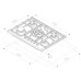 Поверхность KORTING hg 7115 ctrn Поверхность KORTING hg 7115 ctrn