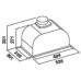 Вытяжка FALMEC BUILT-IN 50 MAX WH (CBIN50.E10#ZZZB460F) Вытяжка FALMEC BUILT-IN 50 MAX WH (CBIN50.E10#ZZZB460F)