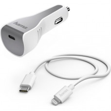 Комплект зарядного устройства Hama H-183317 3A PD (00183317) белый