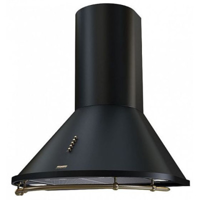 Вытяжка KRONASTEEL nikol 600 black/bronze push button Вытяжка KRONASTEEL nikol 600 black/bronze push button