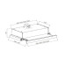 Вытяжка WEISSGAUFF TEL 600 2M Touch White Glass Вытяжка WEISSGAUFF TEL 600 2M Touch White Glass