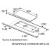 Варочная поверхность MAUNFELD CVI904SFLBK LUX Варочная поверхность MAUNFELD CVI904SFLBK LUX