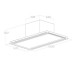 Вытяжка ELICA HILIGHT GLASS H30 WH/A/100 Вытяжка ELICA HILIGHT GLASS H30 WH/A/100