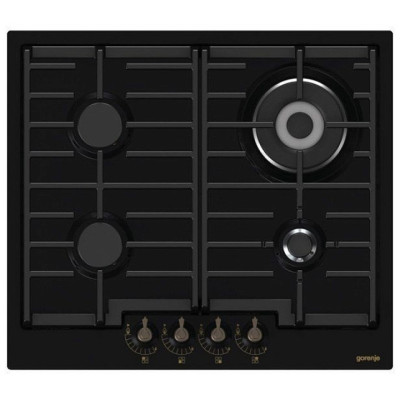 Встраиваемая газовая варочная панель GORENJE GW6D41ZCLB Встраиваемая газовая варочная панель GORENJE GW6D41ZCLB