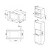 Микроволновая печь SMEG FMI625CN Микроволновая печь SMEG FMI625CN
