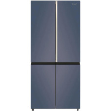 Холодильник WEISSGAUFF WCD 590 NoFrost Inverter Premium Biofresh Blue Glass Холодильник WEISSGAUFF WCD 590 NoFrost Inverter Premium Biofresh Blue Glass
