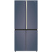 Холодильник WEISSGAUFF WCD 590 NoFrost Inverter Premium Biofresh Blue Glass Холодильник WEISSGAUFF WCD 590 NoFrost Inverter Premium Biofresh Blue Glass