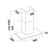 Вытяжка FALMEC Lumina NRS Glass Steel 90 CLMN90.00P2#NEUI490F Вытяжка FALMEC Lumina NRS Glass Steel 90 CLMN90.00P2#NEUI490F