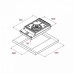 Газовая панель TEKA GZC 31330 XBN BLACK (112570105) Газовая панель TEKA GZC 31330 XBN BLACK (112570105)