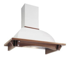 Вытяжка FALMEC RONDO/DALIA G-WHITE WALNUT 90 (пристенная,белый гофр.корпус+ Вытяжка FALMEC RONDO/DALIA G-WHITE WALNUT 90 (пристенная,белый гофр.корпус+