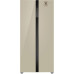 Холодильник WEISSGAUFF WSBS 500 Inverter NoFrost Beige Glass Холодильник WEISSGAUFF WSBS 500 Inverter NoFrost Beige Glass
