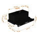 Вытяжка BACKER TH60CL-2F200-SHINY BLACK RC Вытяжка BACKER TH60CL-2F200-SHINY BLACK RC