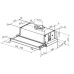 Вытяжка FABER 110.0285.519 FLEXA M6/40 BK A60, м/кассета Вытяжка FABER 110.0285.519 FLEXA M6/40 BK A60, м/кассета