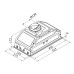Вытяжка KRAFT KF-BHD0605Х Вытяжка KRAFT KF-BHD0605Х