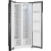 Холодильник WEISSGAUFF WSBS 500 Inverter NoFrost Inox Glass Холодильник WEISSGAUFF WSBS 500 Inverter NoFrost Inox Glass