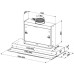 Вытяжка FABER 110.0456.276 FABER SWIFT X/WH GLASS A90 Вытяжка FABER 110.0456.276 FABER SWIFT X/WH GLASS A90