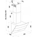 Каминная вытяжка BEKO HCA 62640 B Каминная вытяжка BEKO HCA 62640 B