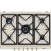 Варочная поверхность Smeg Coloniale SRV876AVOGH2 Варочная поверхность Smeg Coloniale SRV876AVOGH2