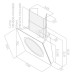 Вытяжка ELICA LOOP BL/F/75 Вытяжка ELICA LOOP BL/F/75