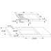 Варочная панель GORENJE GTW6D42AB Варочная панель GORENJE GTW6D42AB