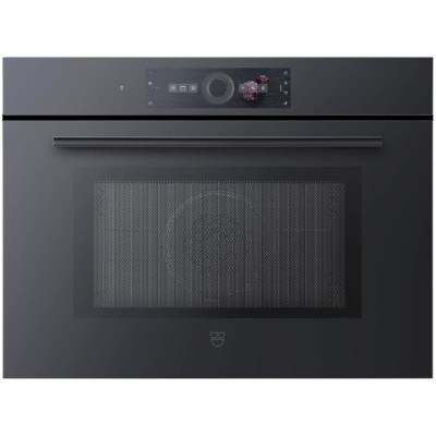 Микроволновая печь V-ZUG CombiMiwell V4000 45 CM4T-24025 чёрное стекло Микроволновая печь V-ZUG CombiMiwell V4000 45 CM4T-24025 чёрное стекло