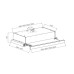 Вытяжка WEISSGAUFF TEL 500 Black Glass Вытяжка WEISSGAUFF TEL 500 Black Glass