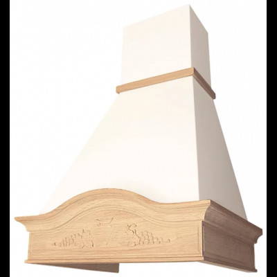 Вытяжка Elikor Вилла Фрукты 90 бежевый дуб неокрашенный