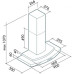 Вытяжка FALMEC step parete 600 90 ix Вытяжка FALMEC step parete 600 90 ix