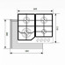 Варочная панель LEX GVG 6040-1 IV LIGHT Варочная панель LEX GVG 6040-1 IV LIGHT