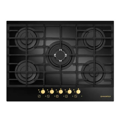 Газовая поверхность MAUNFELD MGHG.75.13RIG_BLACK GLASS