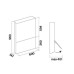Вытяжка FALMEC GHOST 60 (600) P.E стекло черное CGGN60.E0P2#ZZZN461F Вытяжка FALMEC GHOST 60 (600) P.E стекло черное CGGN60.E0P2#ZZZN461F