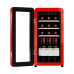 Винный шкаф TESLER CWC-188 RUBY RED LD Винный шкаф TESLER CWC-188 RUBY RED LD