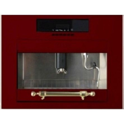 Встраиваемая кофеварка ILVE ES-645C TKA бордо ручка бронза Встраиваемая кофеварка ILVE ES-645C TKA бордо ручка бронза