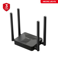 Wi-Fi роутер Mercusys MR62X, 802.11a/b/g/n/ac/ax, 2.4 / 5 ГГц, до 1.5 Гбит/с, LAN 2x1 Гбит/с, WAN 1x1 Гбит/с, внешних антенн: 4x5 дБи (MR62X)