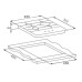 Газовая панель WEISSGAUFF HGG 451 WGh Газовая панель WEISSGAUFF HGG 451 WGh