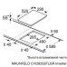 Варочная поверхность MAUNFELD CVI292S2FDGR Inverter