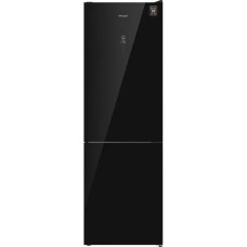 Холодильник WEISSGAUFF WRK 185 Total NoFrost Inverter Black Glass