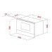 Микроволновая печь TEKA ML 82-G1 BIS L MATT BLACK (112030009) Микроволновая печь TEKA ML 82-G1 BIS L MATT BLACK (112030009)