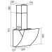 Вытяжка MBS FREESIA 160 GLASS BLACK Вытяжка MBS FREESIA 160 GLASS BLACK